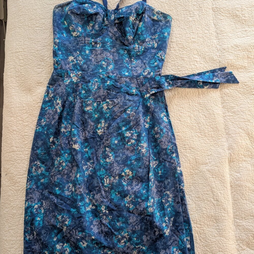 vintage sarong playsuit